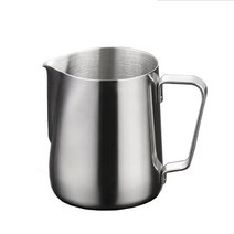터키식커피 CezveIbrik 스테인리스 스틸 커피 주전자 200ml 초콜릿 밀크 워머 버터 용융 긴 손잡이 두바이, 02 150ML Milk jugs