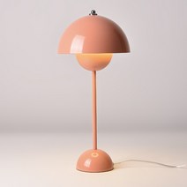 북유럽 충전 터치스크린 스탠드 마카롱 다색 침실 침대 머리등 덴마크 디자이너 창의 버섯 등, Pink