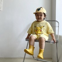트렌디한아빠 아동 포켓몬 상하복 아이 여름 반팔 반바지 데일리 코디 편한 시원한 이지룩
