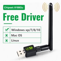 차량용 와이파이 동글 5ghz wi-fi 어댑터 wifi usb 2.0 어댑터 600m wi fi 안테나 이더넷 어댑터 pc 노트북 네트워크 카드 5g wifi 수신기, 협력사, 1-150m 무료 드라이버