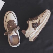 ZSWS 여성용 키높이 가죽 운동화 조깅화 헬스화 워킹화 발편한 초경량 운동화