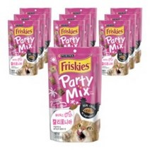 퓨리나 프리스키 파티믹스 고양이 간식 닭 60g, 10개, 오리지날