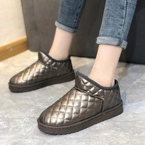 방한화 따뜻한 겨울부츠 기모 미끄럼방지 여성D04