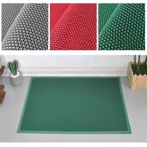 야외 현관매트 현관바닥매트 업소발매트 업소발판 PVC, 그린 60x90