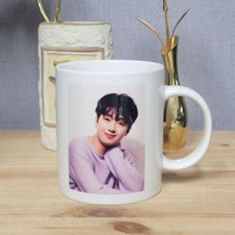 이찬원 굿즈 포토머그컵 제작, 양면인쇄, 주황, 1개