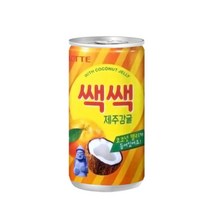 롯데 쌕쌕 제주감귤 180ml 15캔