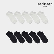 [5PACK] SOCKSTOP 남녀 데일리 스니커즈 덧신 삭스