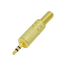 케이블마트 오디오케이블 스피커 음향 커넥터 모노 스테레오 캐논 TRS TS XLR RCA 3.5 5.5 6.3 이어폰 마이크 크기 변환 젠더 ㄱ자 꺾임 연결잭 커넥터, HA50-8 ST3.5 제작커넥터