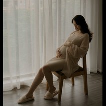 셀프 만삭 촬영 원피스 사진 드레스 포토 의류 임신 배꼽 임산부 예술 의상 스타일 고귀한