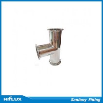 하이플럭스 쎄니타리 3페럴 티 Sanitary 3 Ferrule Tee - SUS316, 1개