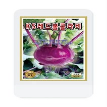 레드볼콜라비씨 300립 레드콜라비 씨앗 대장 KS종묘
