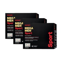 GNC [3개 SET] 메가맨 스포츠 비타팩 30팩 Mega Men Sports Vitapak 30pak (c), 1