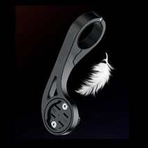 가민 듀얼 마운트 3.18cm 규격 카본 Fabric 함유 Garmin XOSS CYCPLUS Meilan iGPSPORT Magene, 블랙, 1개