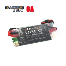 자동차 전압안정기 HENGE 6A UBEC 5V/ 6V/ 7.4V 전환 모드 전압 안정기 출력 최대 8A RC 비행기 용, 02 Order 4 Piece