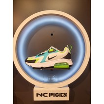 [NC픽스] 나이키 에어 맥스 200 남성용 러닝화 (화이트+그린) NKSH22CJ0575101