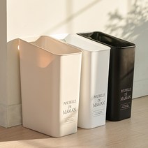 푸벨드마망 사각 오픈 휴지통 10L(3개), 화이트+화이트+화이트