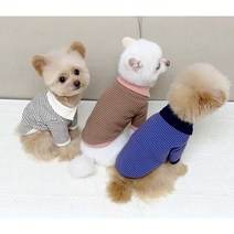 쥬비코 강아지옷 엘링 티셔츠, 네이비