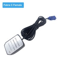 샤크 gps 안테나 자동차 GPS Fakra C 암 직각 잭 RG174 케이블 위치 수신기 공중 어댑터 2M 3M 5M 7M, 01 Fakra C F_04 7M, 01 Fakra C F