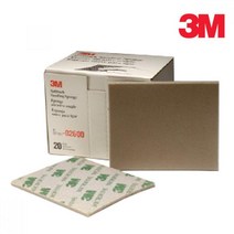 3M 스폰지 연마재 페파 1장 프라이머 퍼티 사포 그라인더 광택 하도작업 목공, 02600(1200~1500방)