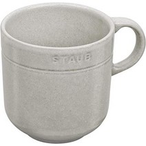 staub 스토우브 [머그컵 350ml 캄파뉴] 큰 세라믹 도기 전자 레인지 대응 [일본 정규 판매품]Ceramic Mug 40508-034