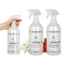 스프레이 탈취제 뿌리는 신발장 만능탈취제 악취제거기 찌든냄새 악취제거 집에서냄새, 닥터세균1L 로즈