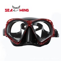 개의 보물 성인 전부 호출 지푸라기 프리다이빙마스크 도매용 잠수경, T09-빨검 싱글미러OP 포켓케이스