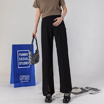 임산부니트바지 원피스 오피스 임부복 출산 바지 넓은 다리 바깥 쪽 착용 낮은 허리 느슨한 얇은 스트레이트 캐주얼 긴 Mopping 임신