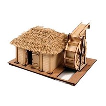 모형 초가집 만들기 DIY 키트 나무 조립 미니어처