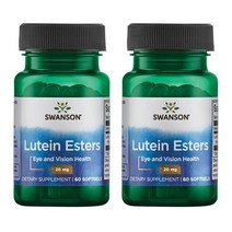 스완슨 루테인 에스테르 20mg 소프트젤, 60개입, 2개