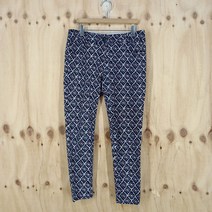 빈티지다온 이엔씨 여성 기하학 스판 포켓 스키니팬츠 네이비 26