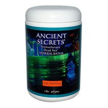 에이션트시크릿 아로마테라피 데드 씨 미네랄 배스 솔트, Eucalyptus, 908g