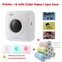 블루투스휴대용 핸드 프린터 사무용 복합기 복사기paperang pocket 블루투스, 프린터 6 종이 케이스, 협력사