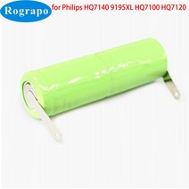 호환가능필립스 노렐코 면도기 9195XL HQ7100 용 새로운 2500mAh Ni-MH 배터리, 03 3PCS