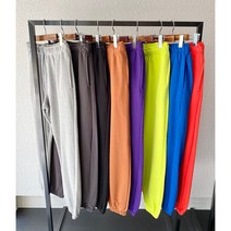 코튼 가성비 좋은 컬러풀 트레이닝 조거팬츠 (8color)