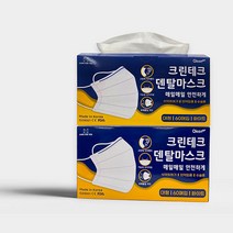 크린테크 국산 덴탈 마스크 대형 60매입