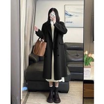 코스트코코트 코트 여중생 단톤 밤 아우터 롱 카멜 색 44 55 사이즈 떡볶이 패딩 오트밀 알파카 키작녀 롱