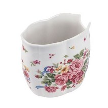 [Best무료배송]도자제 밥주걱 거치대 약10.5x10.5cm 꽃무늬, 상세페이지 참조