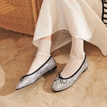 [스퍼] 플랫 Pluffy flat 블랙