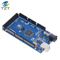 아두이노 키트 코딩 Meg2560 메가 2560 R3 REV3 ATmega2560-16AU CH340G 보드 USB 케이블 arduino No 라인 호환