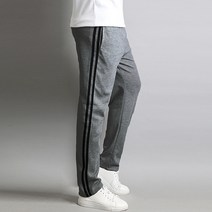 가우리 남성 트레이닝바지 츄리닝바지 KH 무지 두줄 팬츠