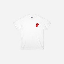 [락아메리카/ROCK AMERICA] ROCK T SHIRTS (ROLLING STONES WHITE)
