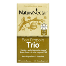 넥츄라넥타 비 프로폴리스 트리오 60베지캡슐 브라질 그린 레드 브라운 꿀벌 Propolis Trio 플라보노이드