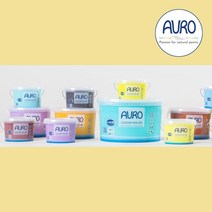 AURO 아우로 No.555 조색(옐로우계열) 1L(약9㎡시공) 내부용 월페인트 벽지페인트 천연페인트 셀프페인팅, mango fresh 05