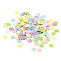 레인보우스팽글 꽃스팡클 10mm 레인스팡클 꽃모양스팽글 노리프렌즈 꾸미기재료