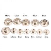 호환 샤프트 커플링 커플러 m/3.17mm/4mm/5mm/6mm/6.35mm/7mm/8mm/10mm/11mm/12mm/14mm 리지드 플랜지 커플 링 모터 가이드 커넥터 cnc, 14mm