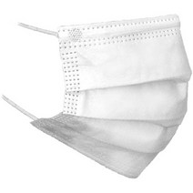 일본직발송 6. 그레이트 마운틴 이층 구조 마스크 50매입 2ply 식품 공장용 숨쉬기 쉬운 일회용 마스크 통