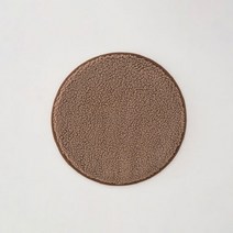 한샘 논슬립 양털방석 브라운, 단품