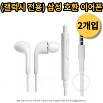 1+1 삼성 호환 이어폰 갤럭시 호환 노트북 아이패드, 1세트 (2개입)