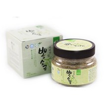 지리산 뽕소금 500g 건강소금 구운소금, 1병
