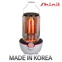 신일 원통형 카본 전기히터 SEH-2800UB, 화이트